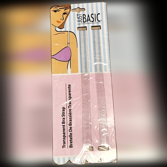 NWT 1 SET DESIGNER TRANSPARENT BRA STRAPS: 3 to Choose From! - Picture 2 of 12